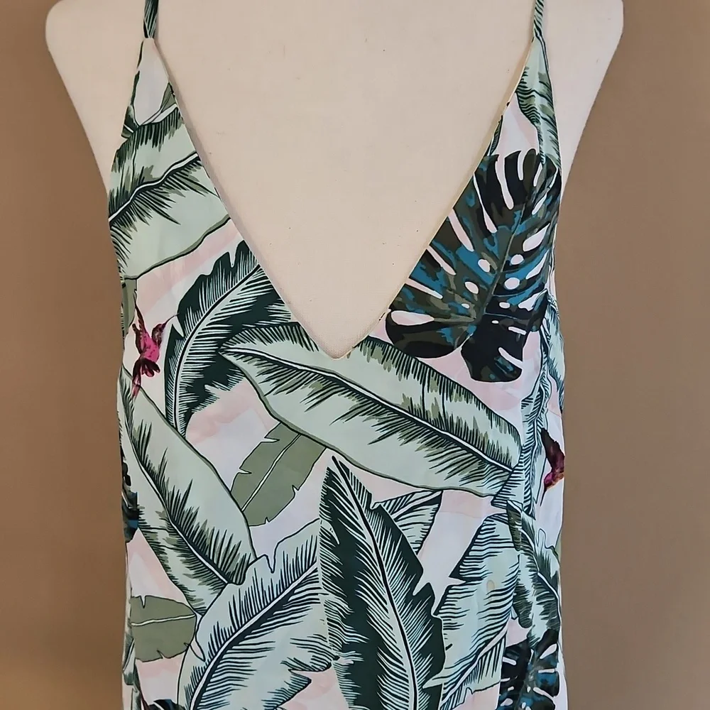 REVOLVE Seafolly palm ParadisE SLIP, COVERUP DRESS